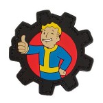 Нашивка PVC/ПВХ с велкро Vault Boy